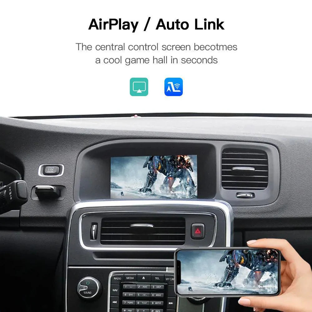 Wireless CarPlay Android Auto interface For Volvo