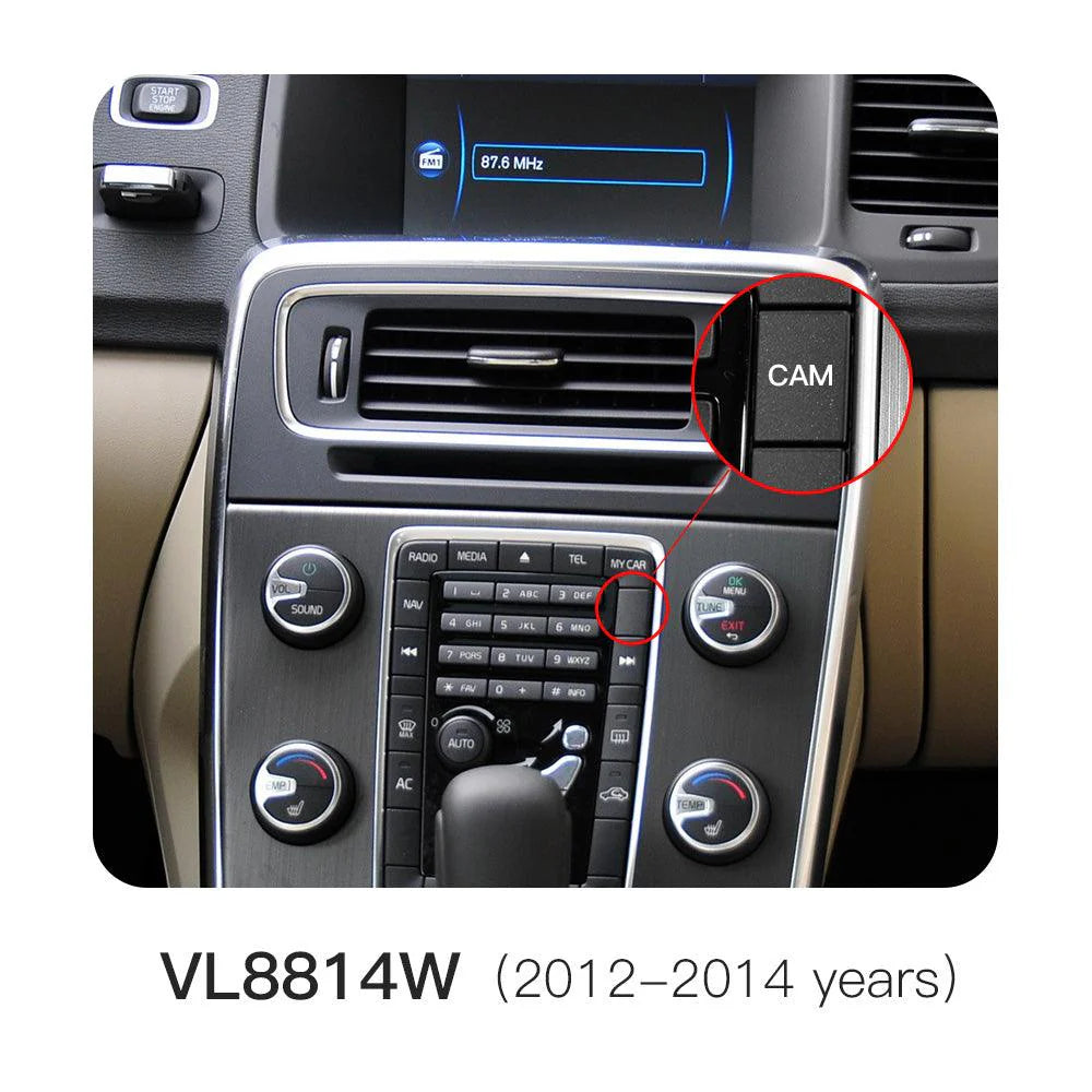 Wireless CarPlay Android Auto interface For Volvo