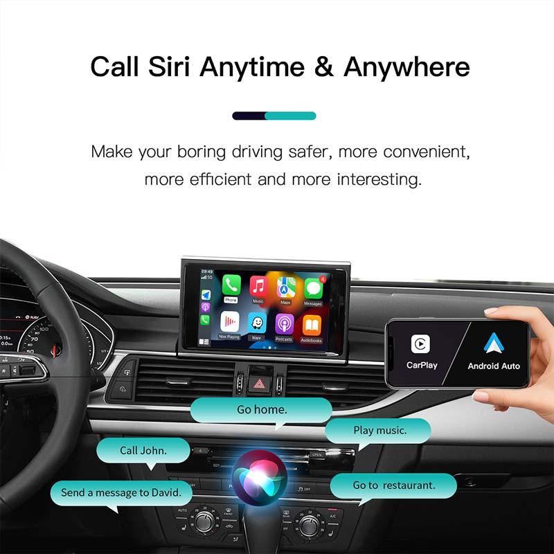 Wireless Carplay Android Auto Retrofit Kit interface for Audi