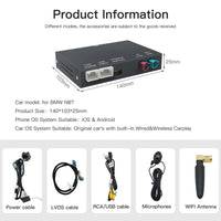 BMW MMI Box NBT/CIC Wireless CarPlay Android Auto – F20 F30 F31 F32 F10 F15 F01